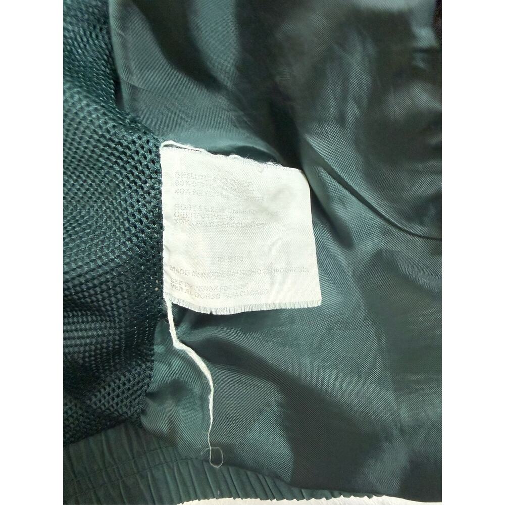 Vintage Members Only Windbreaker Jacket Mens XL Teal Colorblock 90s Grunge - Picture 5 of 10